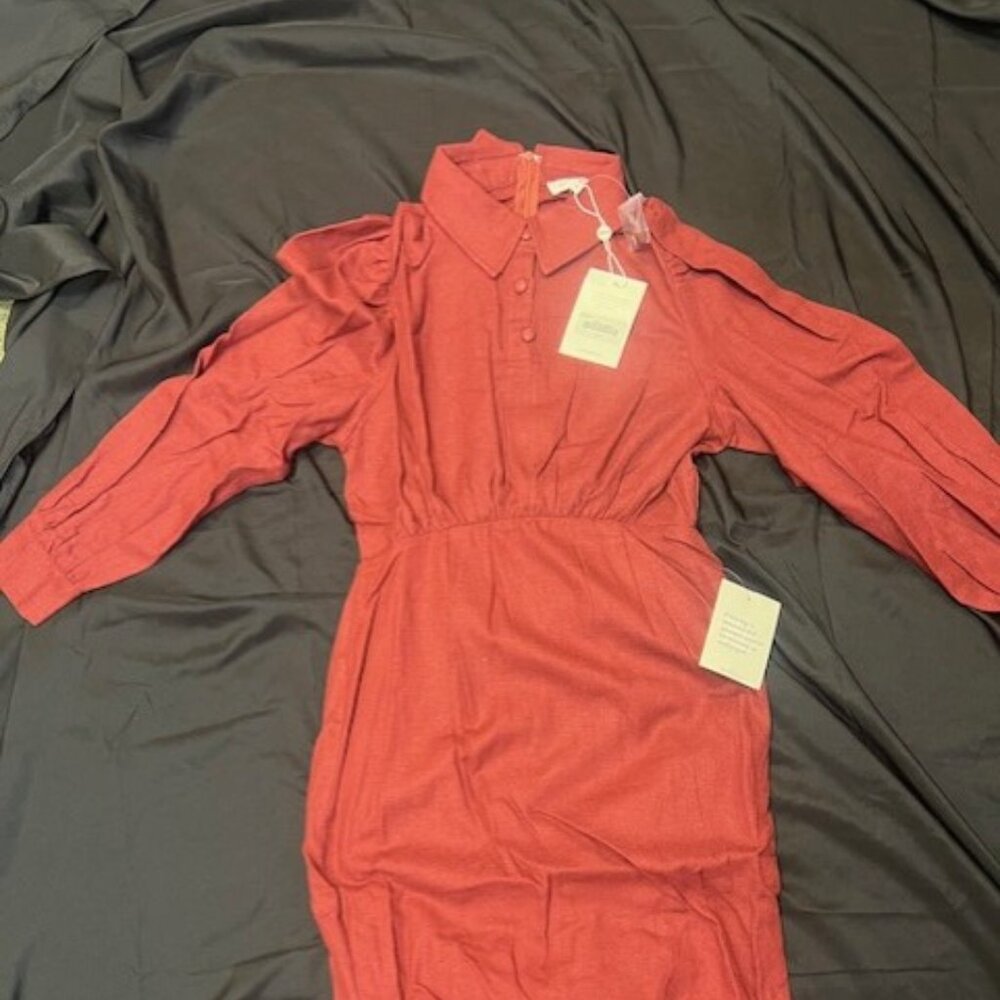 Bohme Burgundy Dress SIZE SMALL